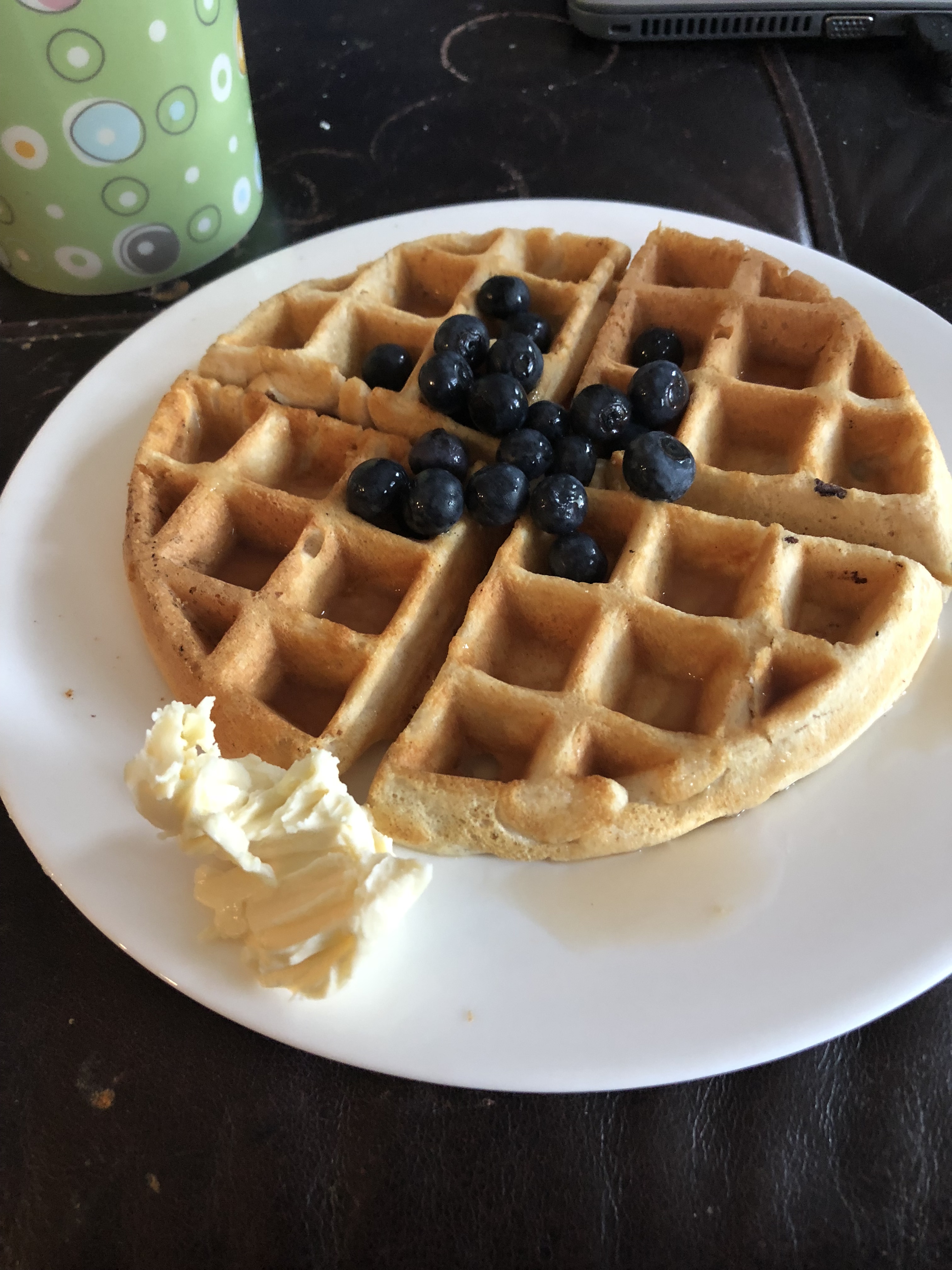 Vanilla & Cinnamon Buttermilk Protein Waffle The Driftwood Beach Shack